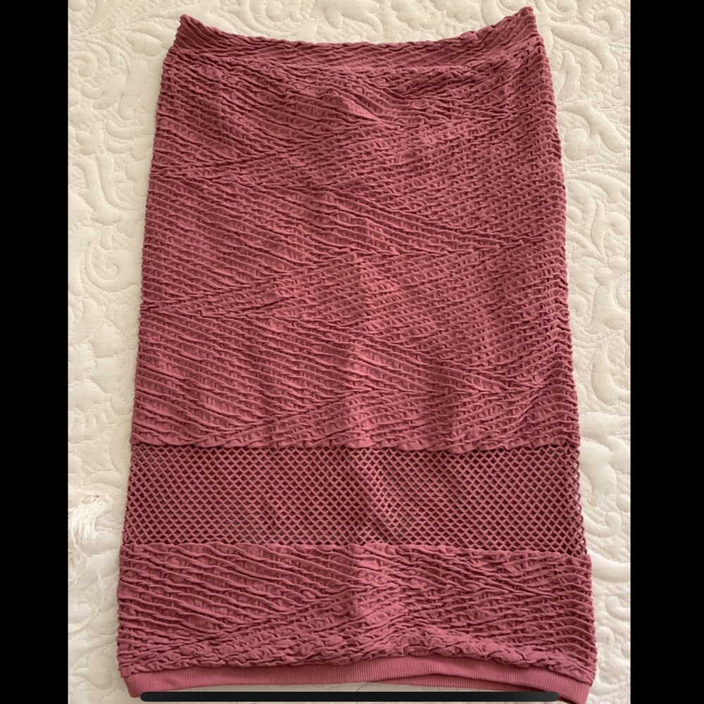 🌺 HIGH WAIST MIDI SKIRT
